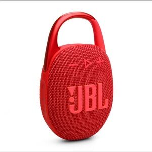 JBL Clip 5 Bluetooth Speaker - Bold Red
